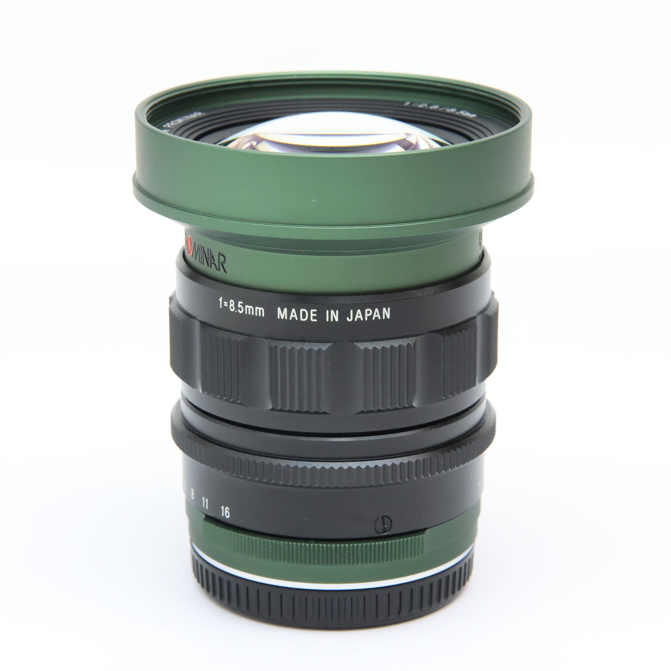 Kowa PROMINAR 8.5F2.8 グリーン 中古)KOWA (コーワ) PROMINAR 8.5mm F2.8（マイクロフォーサーズ用