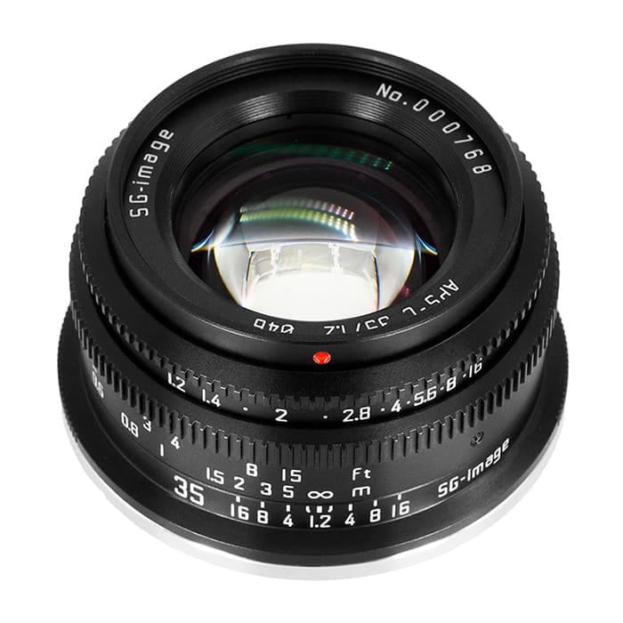新品)SG-image（エスジーイメージ） 35mm F1.2（キヤノンRF/APS-C用