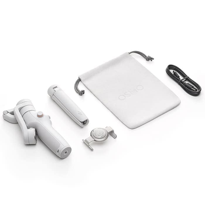 新品)DJI（ディージェイアイ） Osmo Mobile 6 HG3071 プラチナグレー