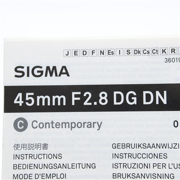 中古)SIGMA (シグマ) Contemporary 45mm F2.8 DG DN (ライカSL