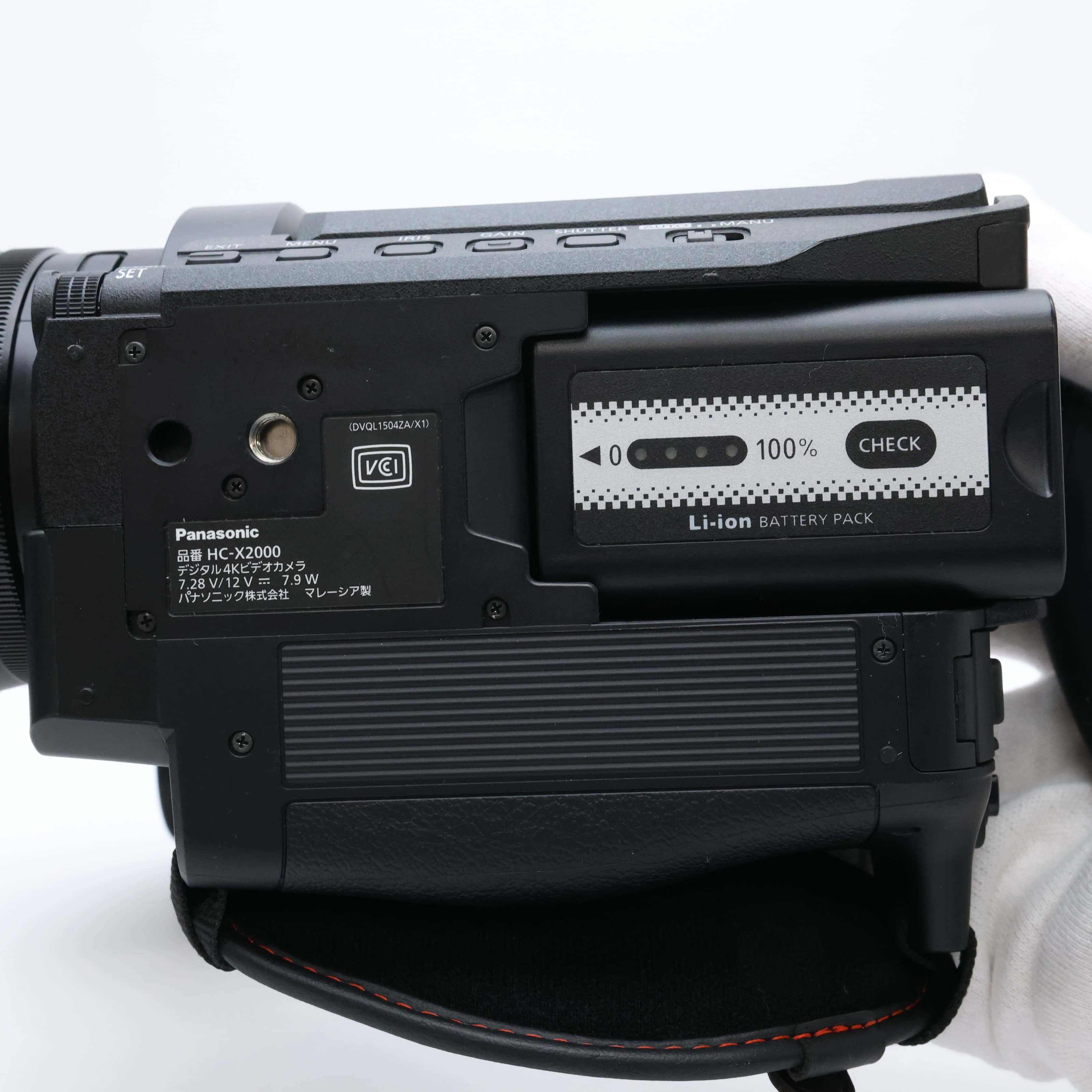 中古)Panasonic (パナソニック) デジタル4Kビデオカメラ HC-X2000