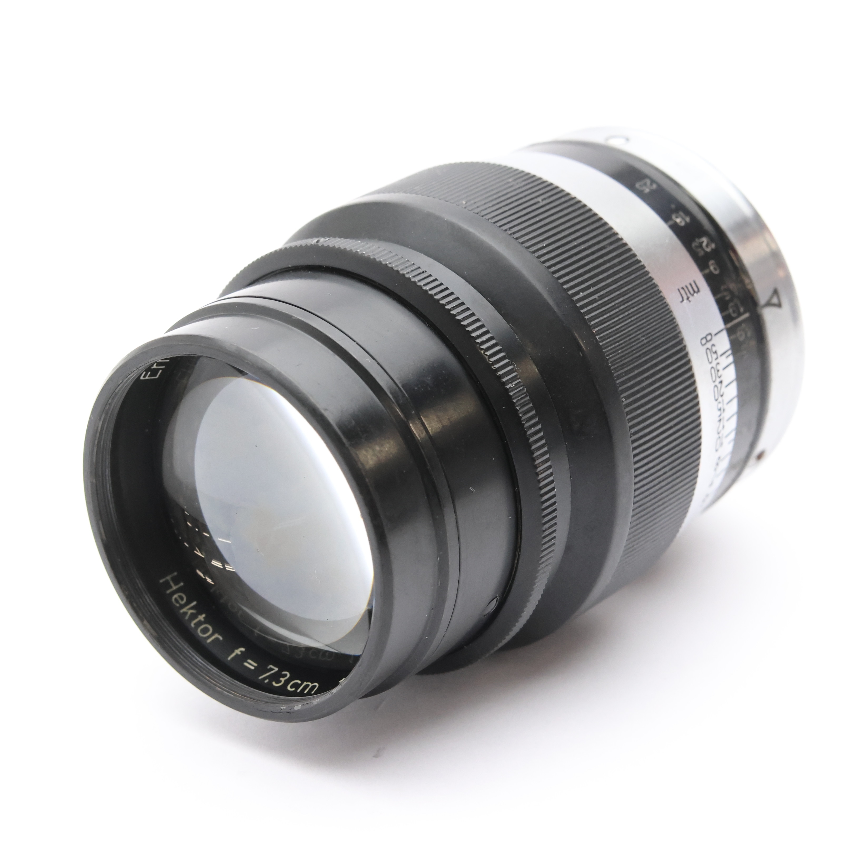 中古)Leica (ライカ) ヘクトール L73mm F1.9 フード付 ブラックx