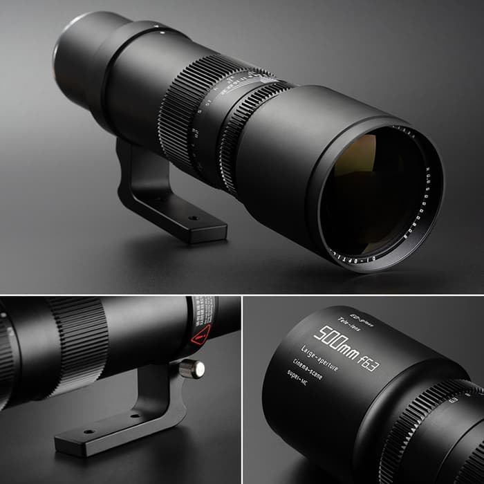 新品)銘匠光学 (めいしょうこうがく) TTArtisan 500mm F6.3 Telephoto