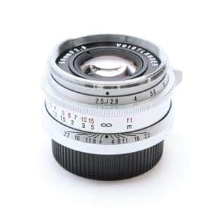 Voigtlander (フォクトレンダー) COLOR-SKOPAR 50mm F2.5 シルバー」の