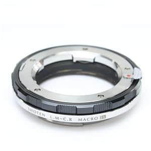 SHOTEN mount adapter L.M-C.R EX ライカ→キャノン Amazon | SHOTEN マウントアダプター LM-CR M (EX) (B) (ライカM