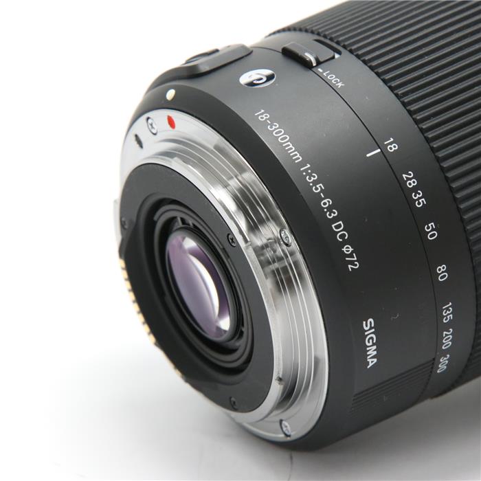 並品》 SIGMA C 18-300mm F3.5-6.3 DC MACRO OS HSM ニコンF用 Lens 交換レンズ 日本人気超絶の