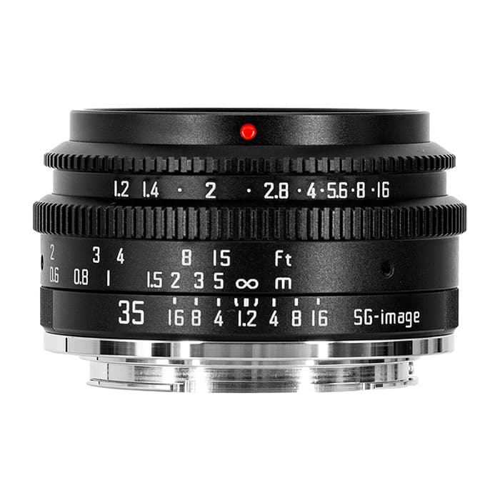 新品)SG-image（エスジーイメージ） 35mm F1.2（マイクロフォーサーズ
