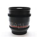 SAMYANG (サムヤン) VDSLR 85mm T1.5 AS IF UMC (キヤノンEF用)