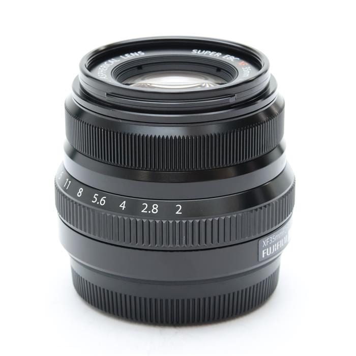 【良品・防湿庫保管】FUJIFILM XF35mm F2 R WR ブラック 中古)FUJIFILM (フジフイルム) フジノン XF35mm F2 R WR
