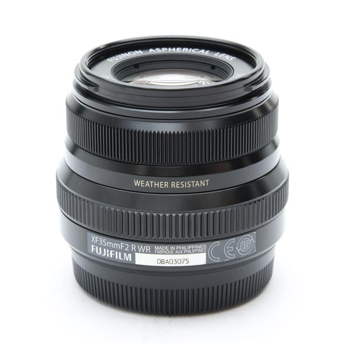 【中古】 【良品】 フジフイルム XF35mm F2 R WR ブラック 中古)FUJIFILM (フジフイルム) フジノン XF35mm F2 R WR