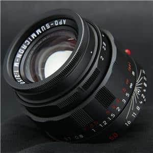 本日限定　Leica ズミクロンM50mm F2.0 レンズフード組込 6bit 新品)Leica (ライカ) ズミクロン M50mm F2.0 レンズフード組込 (6bit