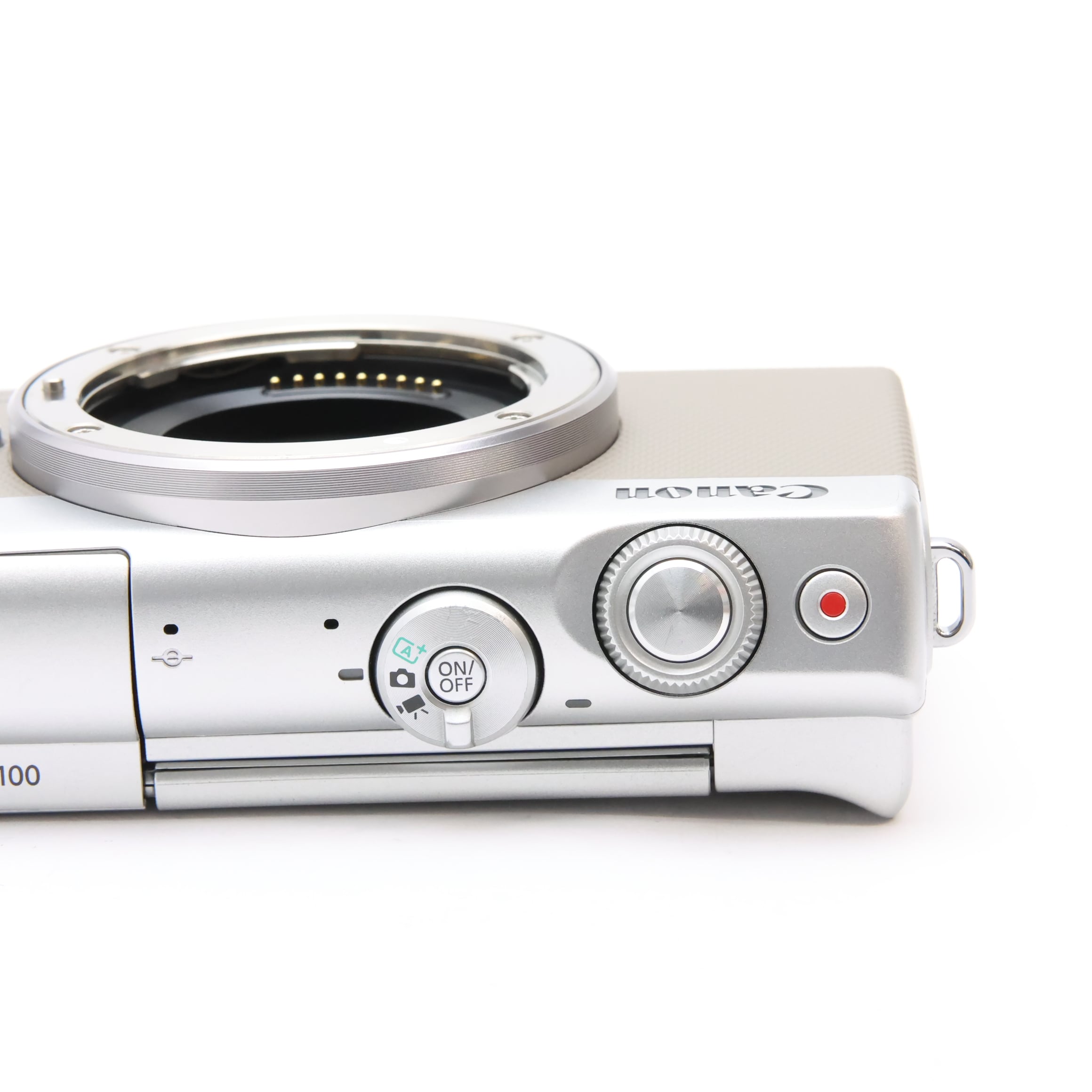 中古)Canon (キヤノン) EOS M100 ダブルレンズキット グレー（商品ID