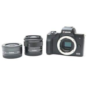 canon eos kiss m ダブルレンズキット 中古」の商品検索結果