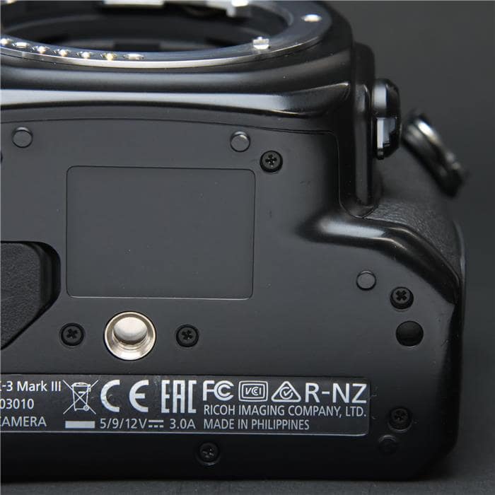 中古)PENTAX (ペンタックス) K-3 Mark III Jet Black Edition（商品ID