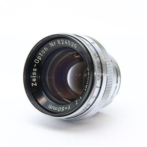 Carl Zeiss jena Sonnar 50mm f/2 レンズ Carl Zeiss Jena T Sonnar 5cm (50mm) f2 Lens, Contax Nikon S Mount