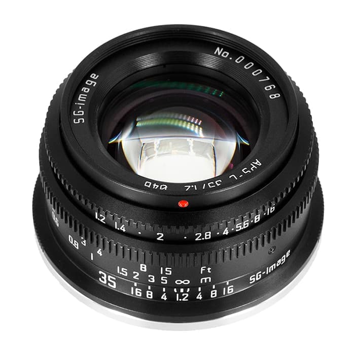 sg-image 35mm F1.2 Zマウント ブラック 新品)SG-image（エスジーイメージ） 35mm F1.2（ニコンZ/APS-C用