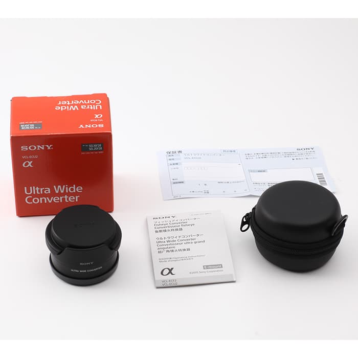 ソニーE16mm F2.8レンズ＋VCL-ECU2ウルトラワイドコンバーター。 新品)SONY (ソニー) ウルトラワイドコンバーター VCL-ECU2（商品ID