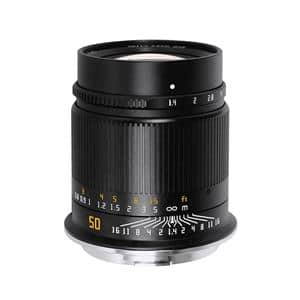 銘匠光学 (めいしょうこうがく) TTArtisan 50mm F1.4 ASPH (キヤノンRF用) ブラック メイン