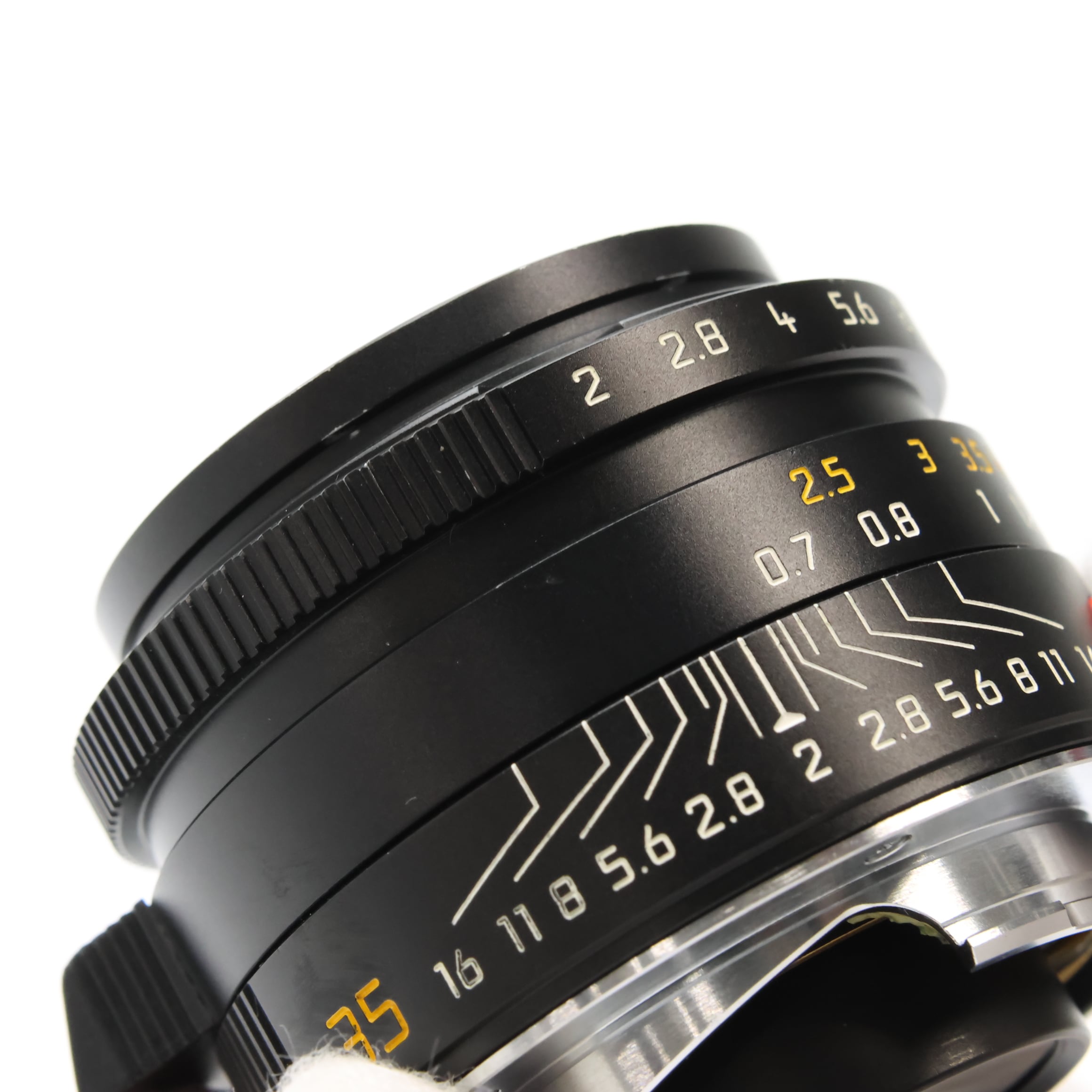 中古)Leica (ライカ) ズミクロン M35mm F2 ASPH 6bit (フードはめ込み