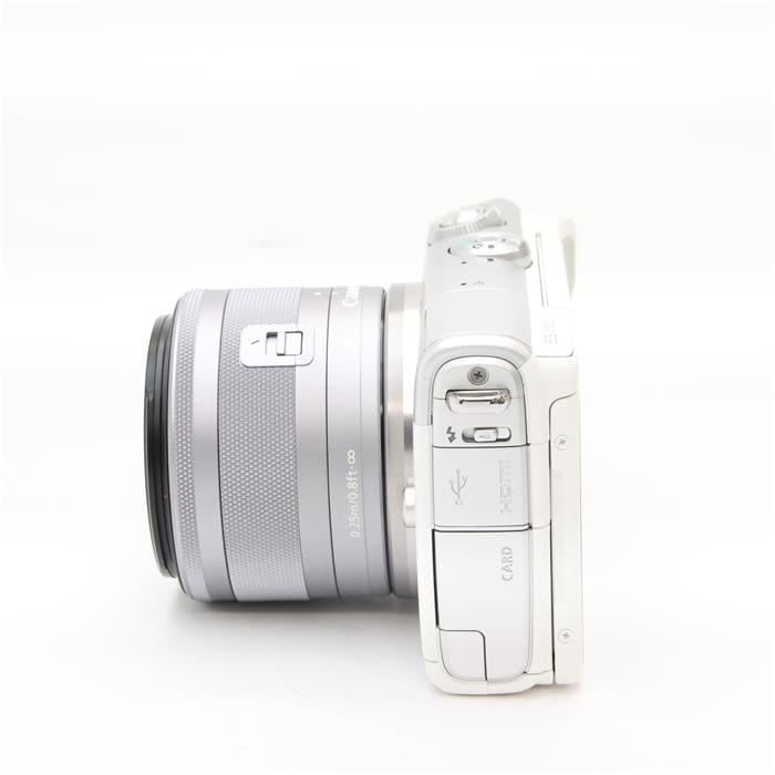 中古)Canon (キヤノン) EOS M100 ダブルレンズキット ホワイト（商品ID