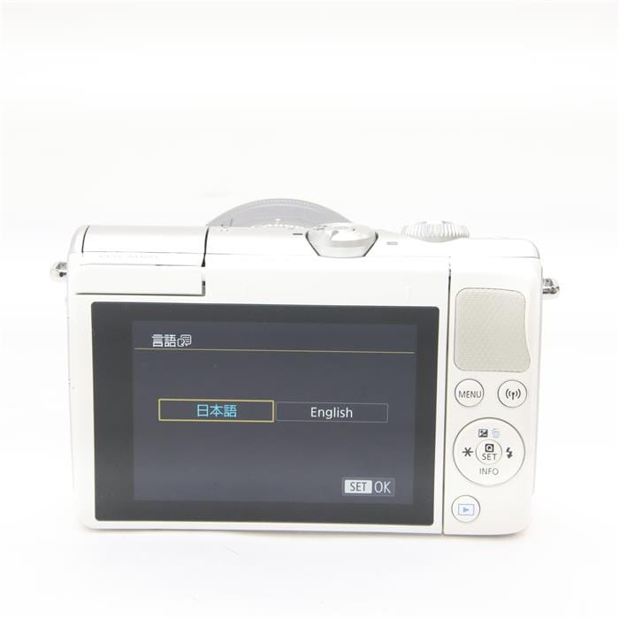 中古)Canon (キヤノン) EOS M100 ダブルレンズキット ホワイト（商品ID