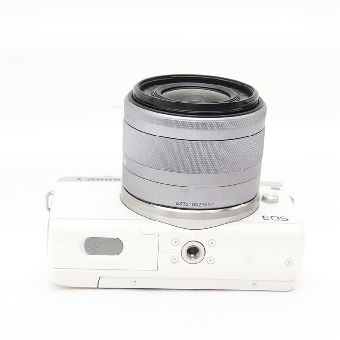中古)Canon (キヤノン) EOS M100 ダブルレンズキット ホワイト（商品ID