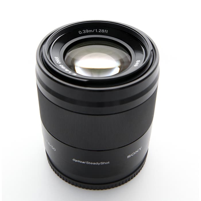 新品)SONY (ソニー) E 50mm F1.8 OSS SEL50F18 ブラック（商品ID