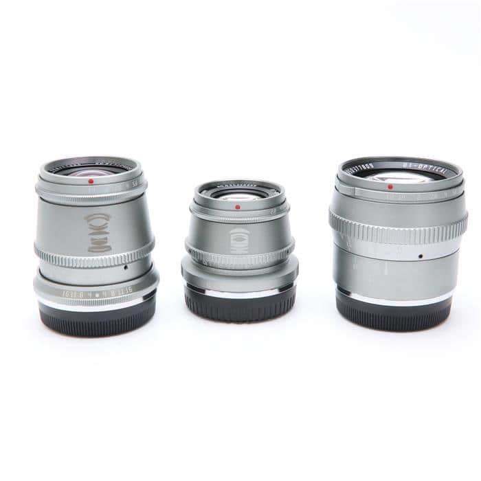 (中古)銘匠光学 (めいしょうこうがく) TTArtisan レンズ3本セット（17ｍm F1.4C、35mm F1.4C、50mm  F1.2C）（フジフイルムX用） チタンカラー（商品ID：3717017062408）詳細ページ | ...