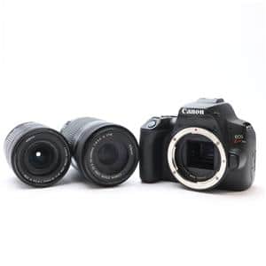 中古)Canon (キヤノン) EOS Kiss X10 ダブルズームキット ブラック 