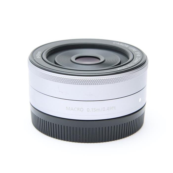 【中古】Canon キヤノン EF-M 22mm F2 STM グラファイト 中古)Canon (キヤノン) EF-M22mm F2 STM ブラック（商品ID