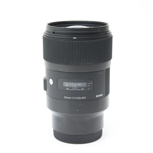 【ほぼ新品】SIGMA35mmf1.4DG（SONYフルサイズEマウント） シグマ35mm F1.4 Sony Eマウント単焦点レンズ