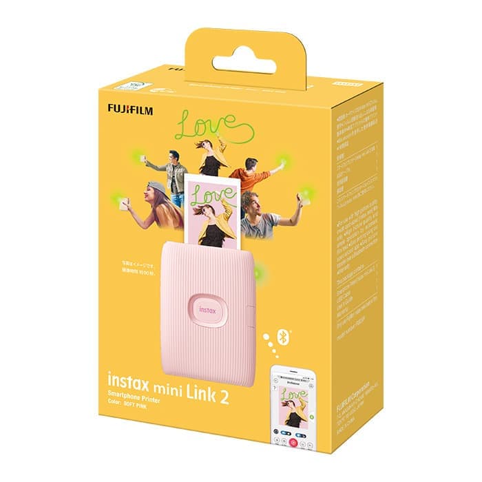 新品)FUJIFILM (フジフイルム) instax mini Link 2 ソフトピンク（商品