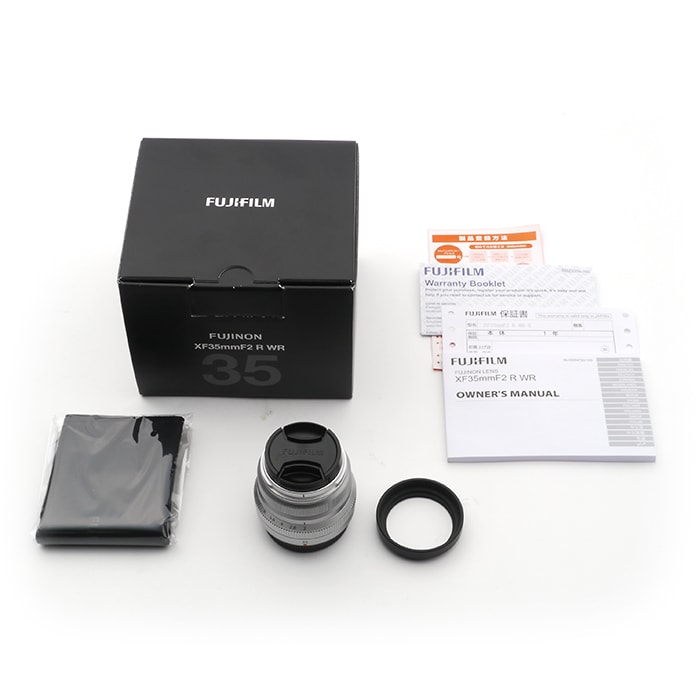 新品)FUJIFILM (フジフイルム) フジノン XF35mm F2 R WR シルバー