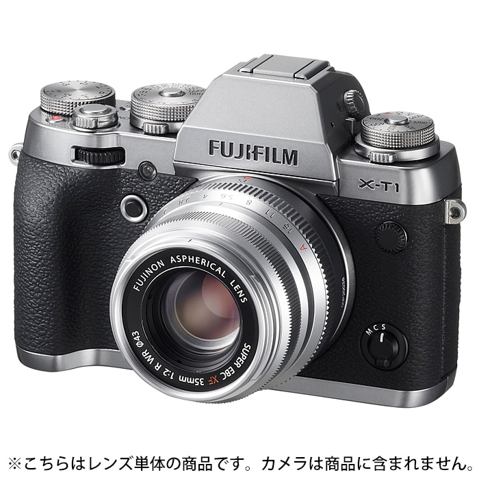 Fujifilm XF 35mm F2 R WR シルバー レンズ 新品)FUJIFILM (フジフイルム) フジノン XF35mm F2 R WR シルバー