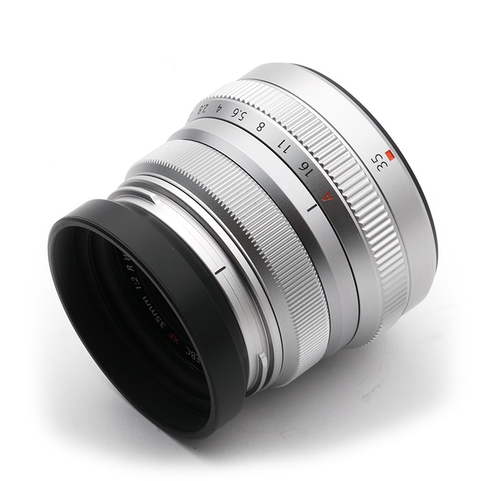 新品)FUJIFILM (フジフイルム) フジノン XF35mm F2 R WR シルバー