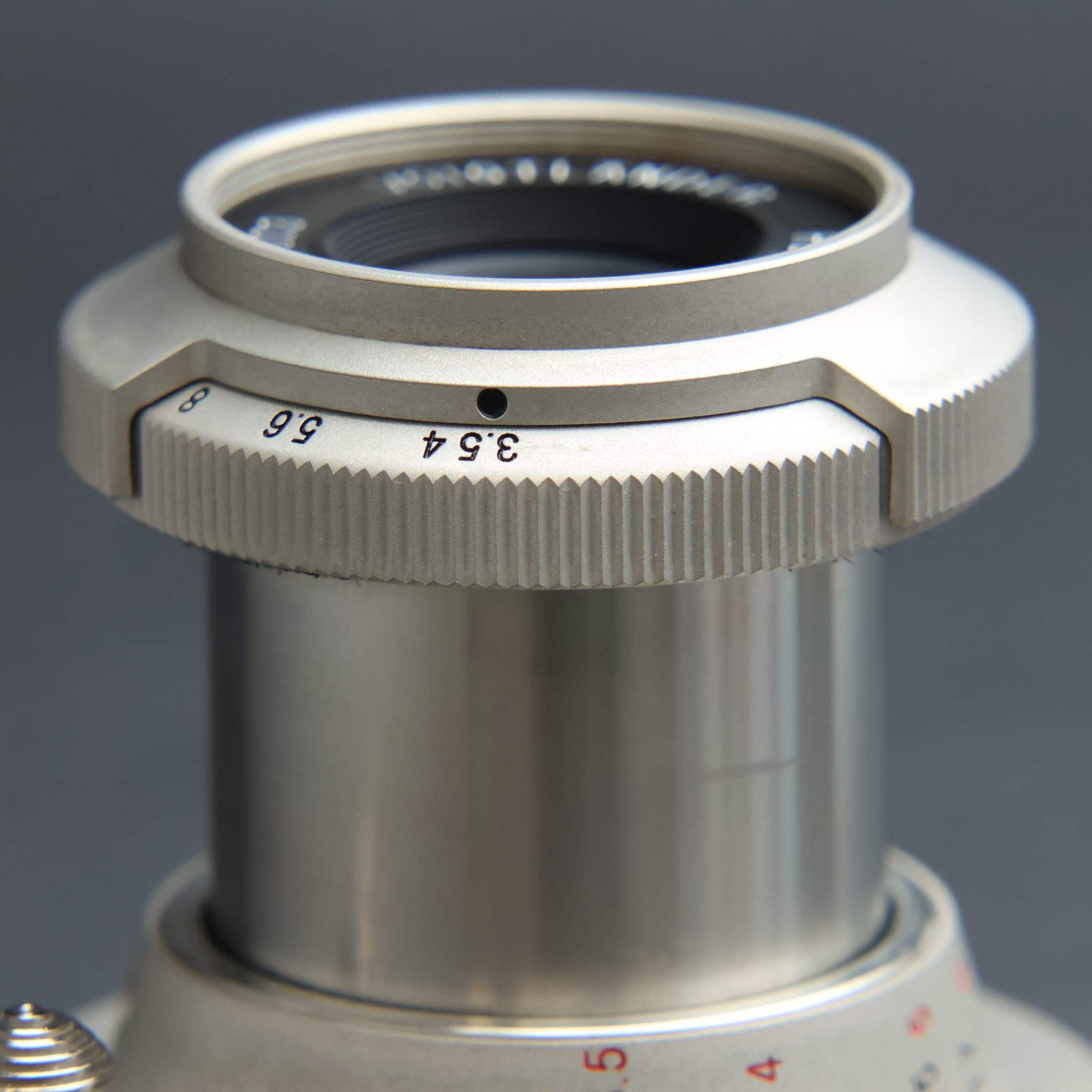【中古】(フォクトレンダー) Voigtlander HELIAR L50/3.5 沈胴 ニッケル 中古)Voigtlander (フォクトレンダー) HELIAR 50mm F3.5 メッキ仕上