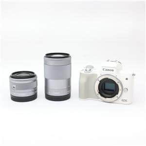 キヤノン EOS Kiss M2 ダブルズームキット ホワイト 中古 CANON(キヤノン) EOS Kiss M2 ダブルズームキット ホワイト*の