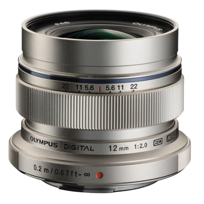 新品)OLYMPUS (オリンパス) M.ZUIKO DIGITAL ED 12mm F2.0 シルバー