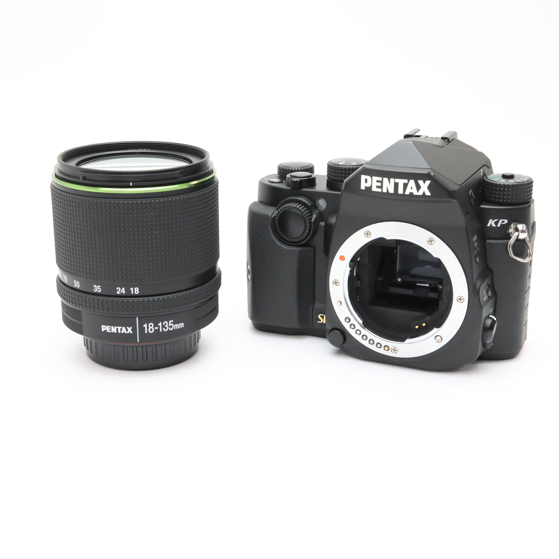 中古)PENTAX (ペンタックス) KP 18-135WR レンズキット ブラック（商品 