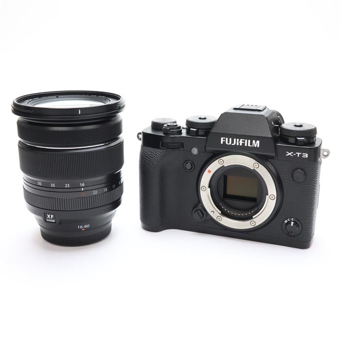 中古)FUJIFILM (フジフイルム) X-T3 XF16-80mmレンズキット ブラック