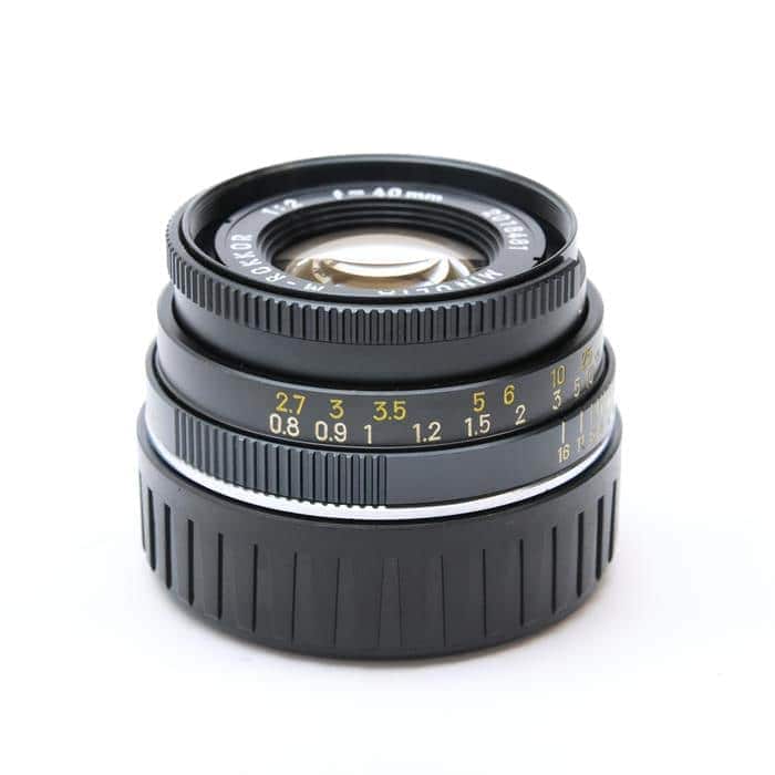 中古)MINOLTA (ミノルタ) Mロッコール M40mm F2 (CL用) *距離計