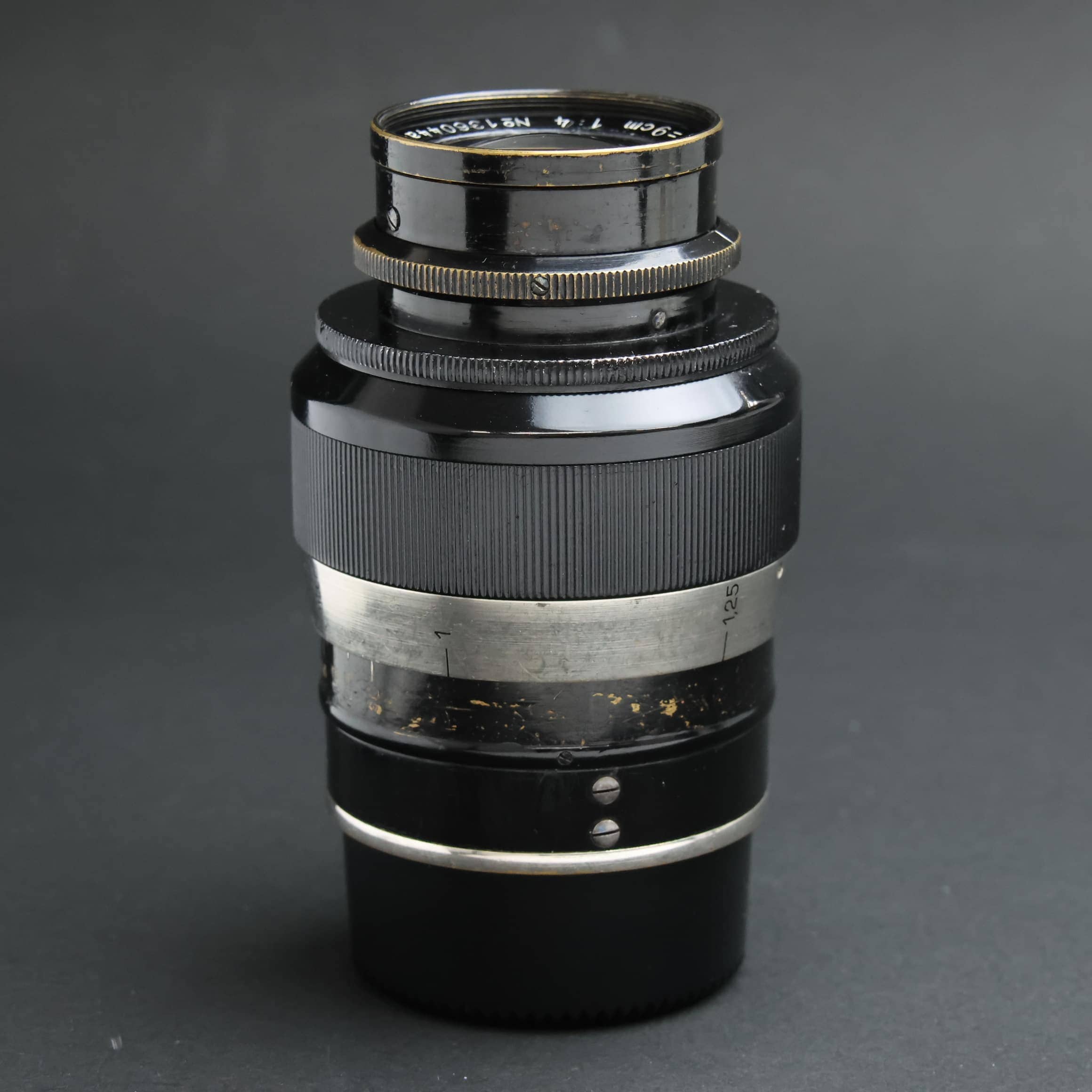 中古)Leica (ライカ) エルマー L90mm F4 ダルマ (連動)（商品ID