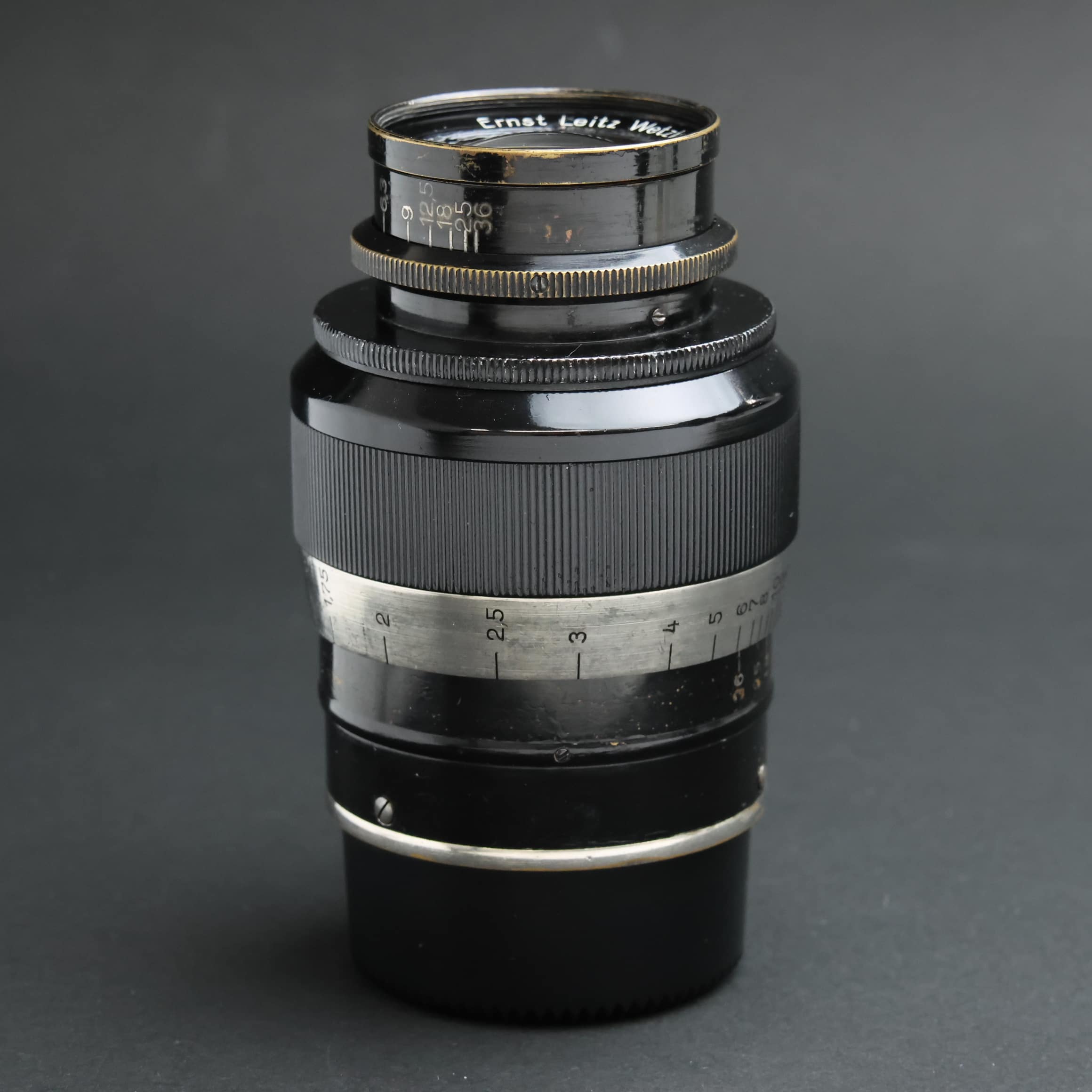 中古)Leica (ライカ) エルマー L90mm F4 ダルマ (連動)（商品ID