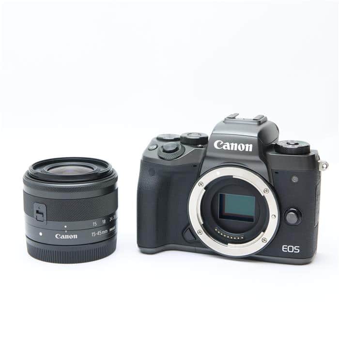 中古)Canon (キヤノン) EOS M5 EF-M15-45 IS STM レンズキット