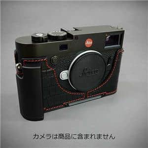 LIM'S（リムズ） メタルグリップ本革カメラハーフケース ライカ M10用 スペシャル エディション LC-M10SEBK クロコダイル ブラック