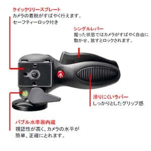 新品)Manfrotto (マンフロット) ジョイスティック雲台 324RC2（商品ID