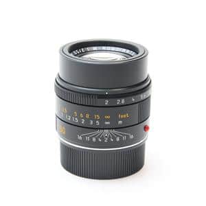 LEICA Summicron M50mm f2.0 Black 6bit 11826 – まるかめら