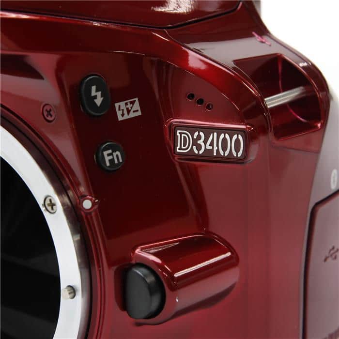 中古)Nikon (ニコン) D3400 ボディ レッド（商品ID：3717020482422
