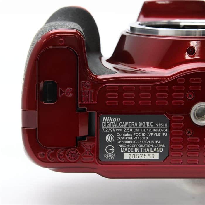 中古)Nikon (ニコン) D3400 ボディ レッド（商品ID：3717020482422