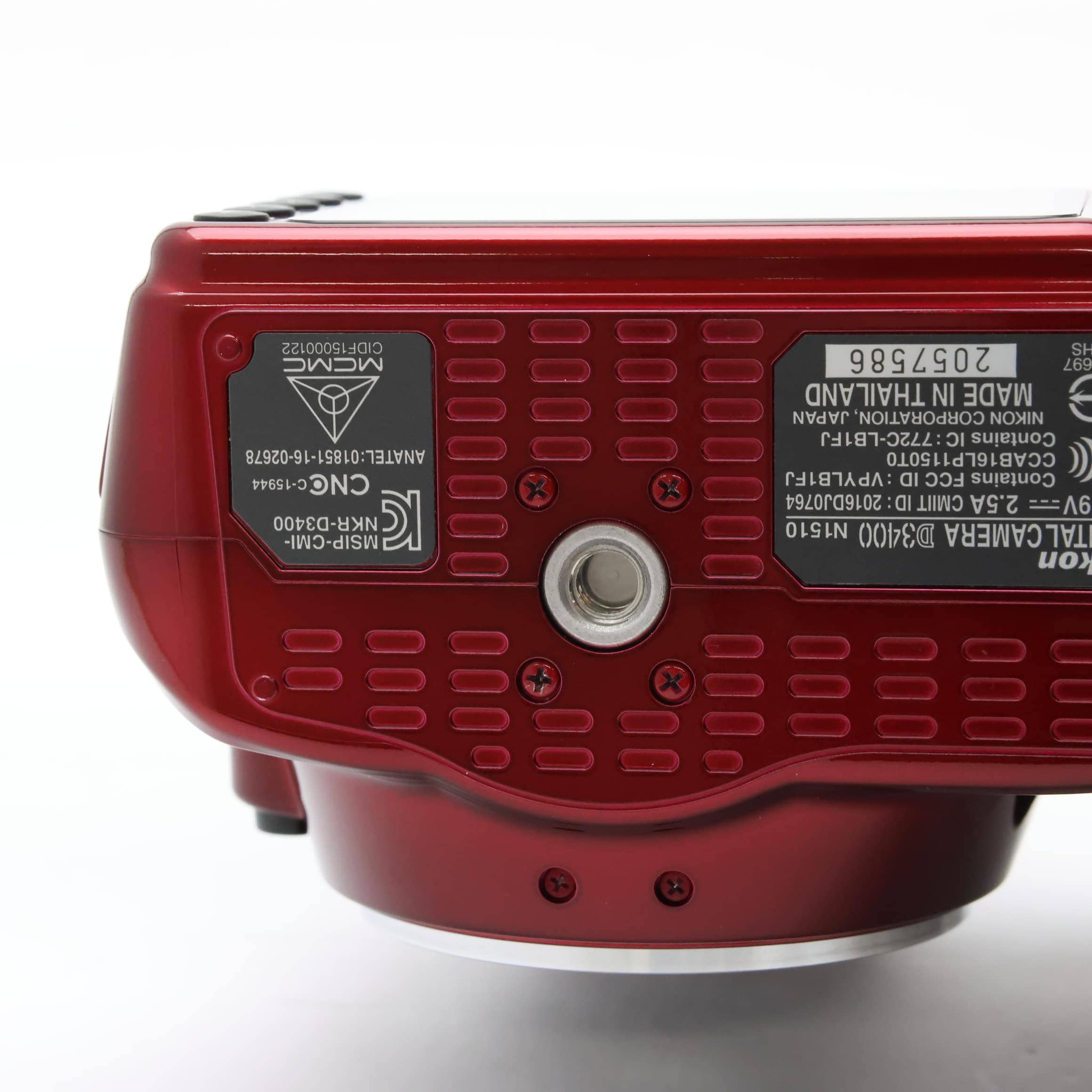 中古)Nikon (ニコン) D3400 ボディ レッド（商品ID：3717020482422